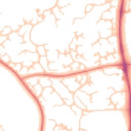 Daytime road noise heatmap for S20 7HA