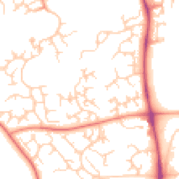 Daytime road noise heatmap for S20 7HX