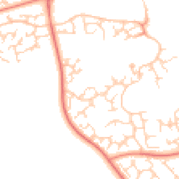 Daytime road noise heatmap for S20 7JA