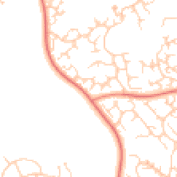 Daytime road noise heatmap for S20 7LP