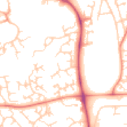 Daytime road noise heatmap for S20 7LW