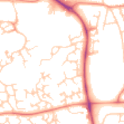 Daytime road noise heatmap for S20 7NN