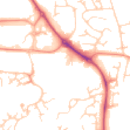 Daytime road noise heatmap for S20 7PQ