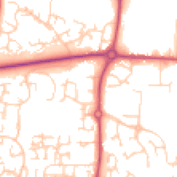 Daytime road noise heatmap for S20 8GE