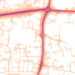 Daytime road noise heatmap for S20 8GJ