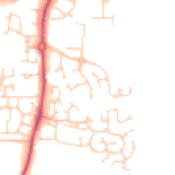 Daytime road noise heatmap for S20 8GS