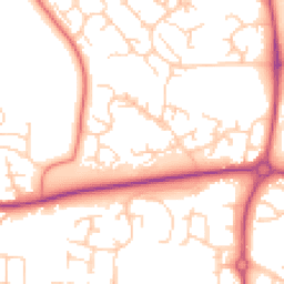 Daytime road noise heatmap for S20 8JE