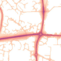 Daytime road noise heatmap for S20 8JH