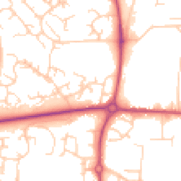 Daytime road noise heatmap for S20 8JJ