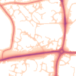Daytime road noise heatmap for S20 8LF