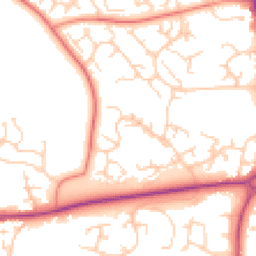 Daytime road noise heatmap for S20 8LP
