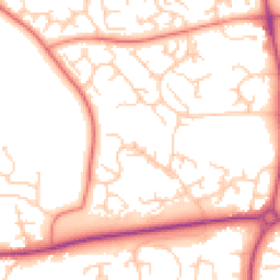 Daytime road noise heatmap for S20 8LR