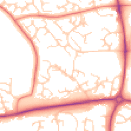 Daytime road noise heatmap for S20 8LS