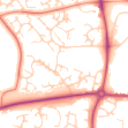 Daytime road noise heatmap for S20 8NF
