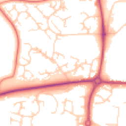 Daytime road noise heatmap for S20 8NH