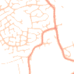 Daytime road noise heatmap for S21 1AE