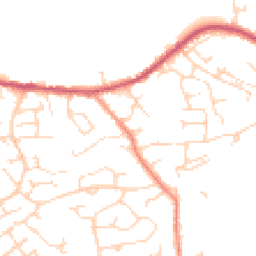 Daytime road noise heatmap for S21 1AL