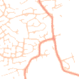 Daytime road noise heatmap for S21 1AQ