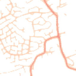 Daytime road noise heatmap for S21 1AT