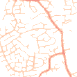 Daytime road noise heatmap for S21 1AW