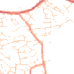 Daytime road noise heatmap for S21 1BB