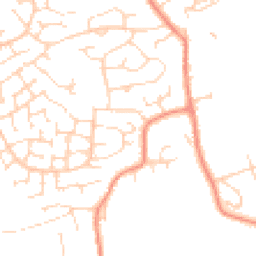 Daytime road noise heatmap for S21 1BH