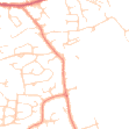 Daytime road noise heatmap for S21 1BJ