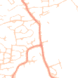 Daytime road noise heatmap for S21 1BP