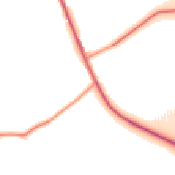Daytime road noise heatmap for S21 1BQ