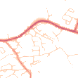 Daytime road noise heatmap for S21 1BZ