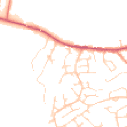 Daytime road noise heatmap for S21 1DA