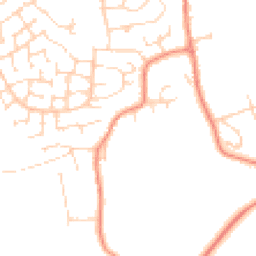 Daytime road noise heatmap for S21 1DL