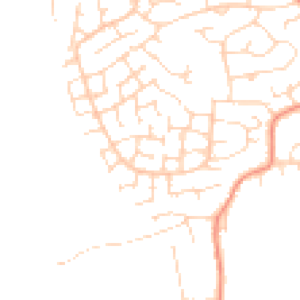 Daytime road noise heatmap for S21 1GG