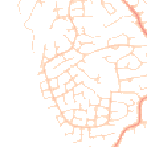 Daytime road noise heatmap for S21 1HP