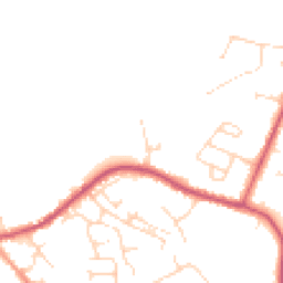 Daytime road noise heatmap for S21 2DL