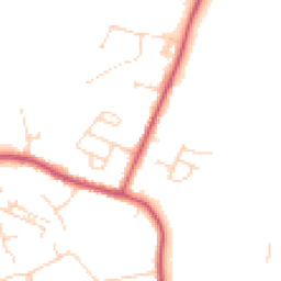 Daytime road noise heatmap for S21 2DR