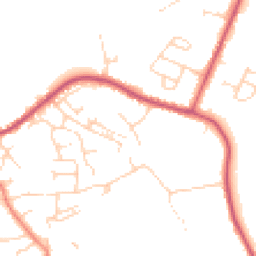 Daytime road noise heatmap for S21 2FA