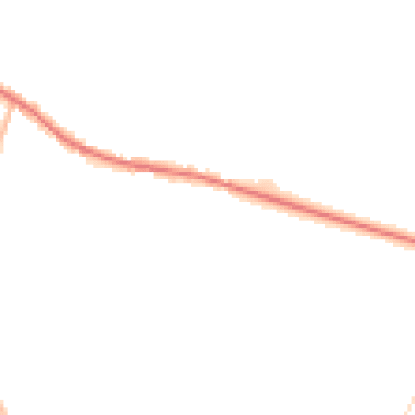 Night-time road noise heatmap for S21 3TX