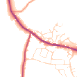 Daytime road noise heatmap for S21 3UT