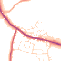 Daytime road noise heatmap for S21 3UU