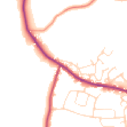 Daytime road noise heatmap for S21 3WT