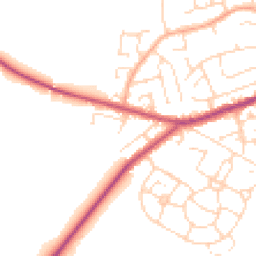 Daytime road noise heatmap for S21 4AH