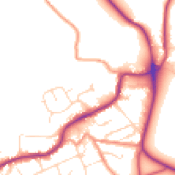 Daytime road noise heatmap for S21 4BJ