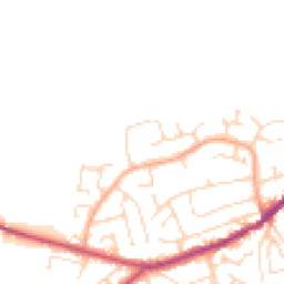Daytime road noise heatmap for S21 4GZ