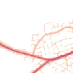 Daytime road noise heatmap for S21 4HG