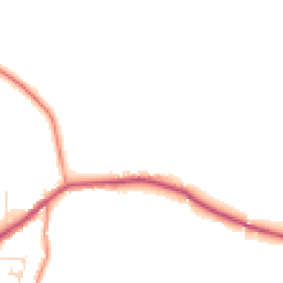 Daytime road noise heatmap for S21 5AB