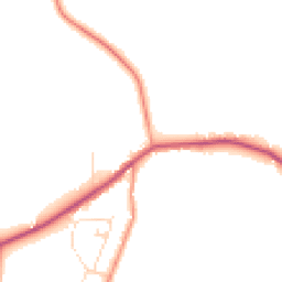 Daytime road noise heatmap for S21 5AD