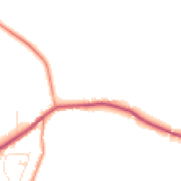 Daytime road noise heatmap for S21 5RB