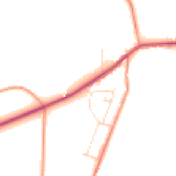 Daytime road noise heatmap for S21 5RL