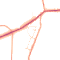 Daytime road noise heatmap for S21 5SB